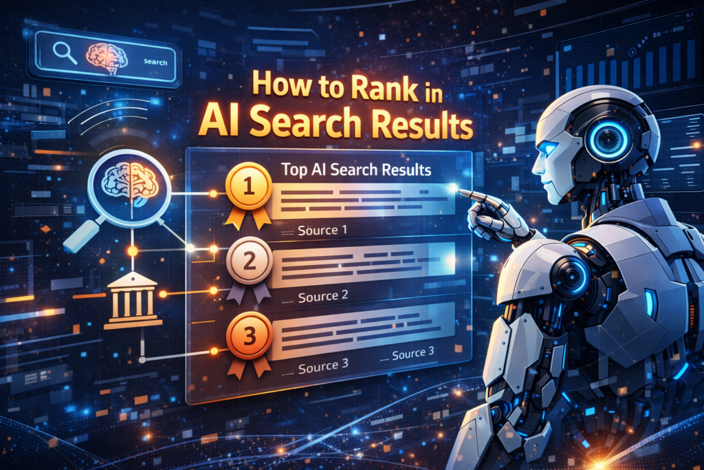 How to Rank in AI Search Results
